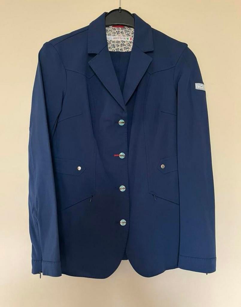 Animo wedstrijdjas 36, Dieren en Toebehoren, Paardrijkleding, Ophalen of Verzenden, Zo goed als nieuw, Dressuur, Bovenkleding