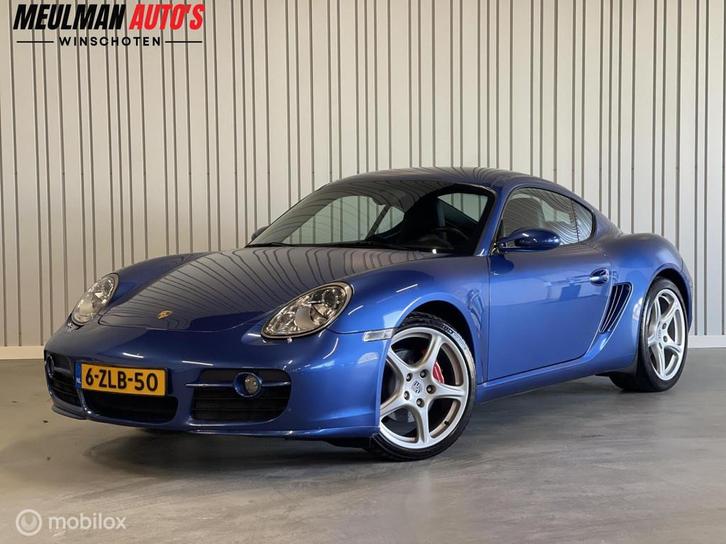 Porsche Cayman S 3.4 Stoelverwarming/Apple Carplay/Cruise, Auto's, Porsche, Bedrijf, Te koop, Cayman, ABS, Airbags, Airconditioning