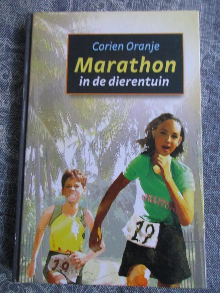 Corien Oranje - Marathon in de dierentuin, Boeken, Kinderboeken | Jeugd | 10 tot 12 jaar, Zo goed als nieuw, Ophalen of Verzenden