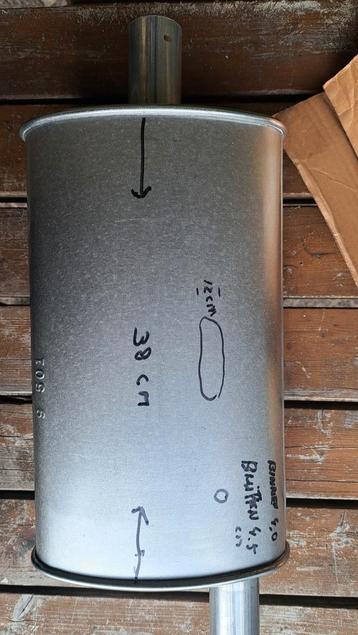 Uitlatenpot - 38x24x12cm - Pijp 4/4.5cm beschikbaar voor biedingen