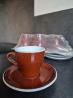 Kop en schotels  4 stuks, van ACF made in Italy., Ophalen of Verzenden, Nieuw, Porselein, Kop en/of schotel