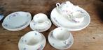 oud bloemen(rozen) servies, Antiek en Kunst, Antiek | Servies los, Ophalen of Verzenden