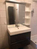 Badkamer meubel met spiegelverwarming, Ophalen, Spiegelkast, Zo goed als nieuw, Minder dan 100 cm