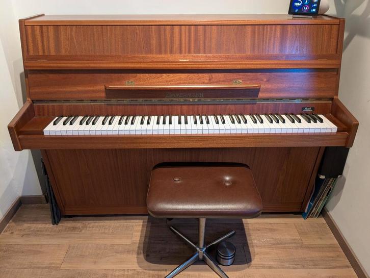 Zimmermann Piano, Muziek en Instrumenten, Piano's, Gebruikt, Piano, Bruin, Ophalen