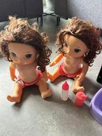 Pratende en plassende poppen SUPER LEUK!!, Verzamelen, Poppen, Ophalen of Verzenden, Zo goed als nieuw, Babypop, Levensecht of Reborn