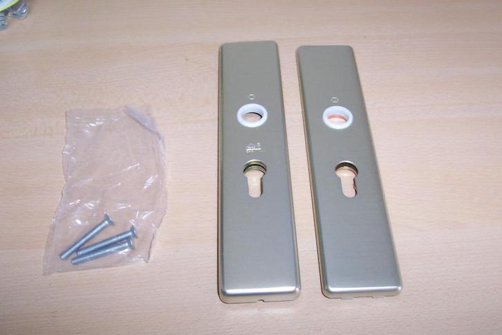 SKG Veiligheid schilden Hoppe 61G/2221/2220/113 pc 55, Doe-het-zelf en Verbouw, Hang- en Sluitwerk, Nieuw, Klink of Kruk, Overige materialen