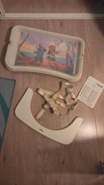 hauck tray en tuigje voor eetstoel, Kinderen en Baby's, Ophalen of Verzenden, Gebruikt