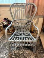 IKEA Storsele Fauteuil grijs blauw, Tuin en Terras, Tuinstoelen, Ophalen, Gebruikt, Kunststof