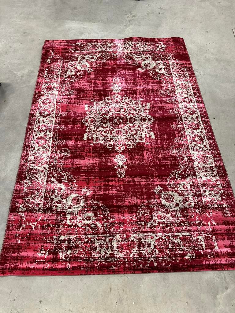 Vloer kleed / carpet medallion rood 160 x 230 cm, Huis en Inrichting, Stoffering | Tapijten en Kleden, Nieuw, 150 tot 200 cm, 200 cm of meer