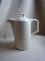 Vintage wit aardewerk koffiepot Royal Sfinx Maastricht, Antiek en Kunst, Antiek | Keramiek en Aardewerk, Ophalen of Verzenden