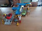 Playmobil garage en tankstation, Kinderen en Baby's, Speelgoed | Playmobil, Ophalen of Verzenden, Gebruikt, Complete set