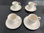 Wedgwood Windsor koffiekop + schotel. Set van 4., Overige typen, Ophalen of Verzenden, Zo goed als nieuw, Wedgwood