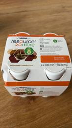 Resource 2.0 + fibre 8 x 4 x 200 ml, Ophalen of Verzenden, Zo goed als nieuw, Poeder of Drank