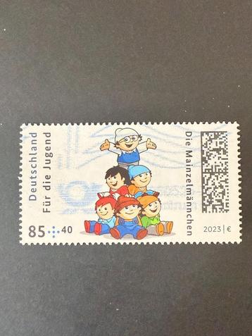 Bund 2025 85 + 40 Mainzelmannchen gestempeld. beschikbaar voor biedingen