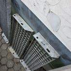 aantal gegalvaniseerde metalen traptreden roostertreden trap, Doe-het-zelf en Verbouw, Ladders en Trappen, Ophalen, Gebruikt, 2 tot 4 meter