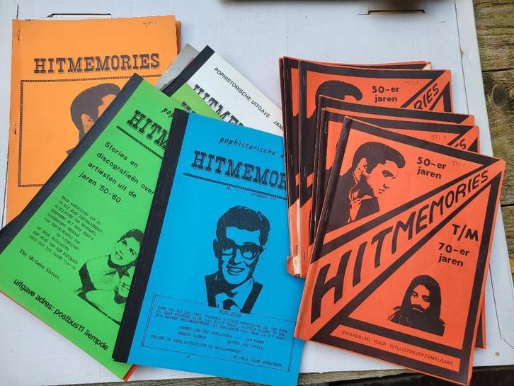 Hitmemories losse nummers 1979 - 1980, Boeken, Film, Tv en Media, Gelezen, Ophalen of Verzenden