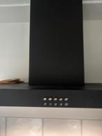 Afzuigkap Smeg zwart, Witgoed en Apparatuur, Afzuigkappen, Ophalen, Zo goed als nieuw, Wandschouwkap, Motor