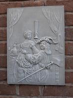 Rembrandt en vrouw Saskia wanddecoratie betonnen beeld, Ophalen of Verzenden, Nieuw