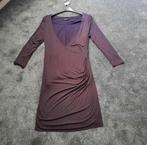 Nette jurk met t-shirt maat L, Hema en Promiss, Ophalen of Verzenden, Paars, Onder de knie