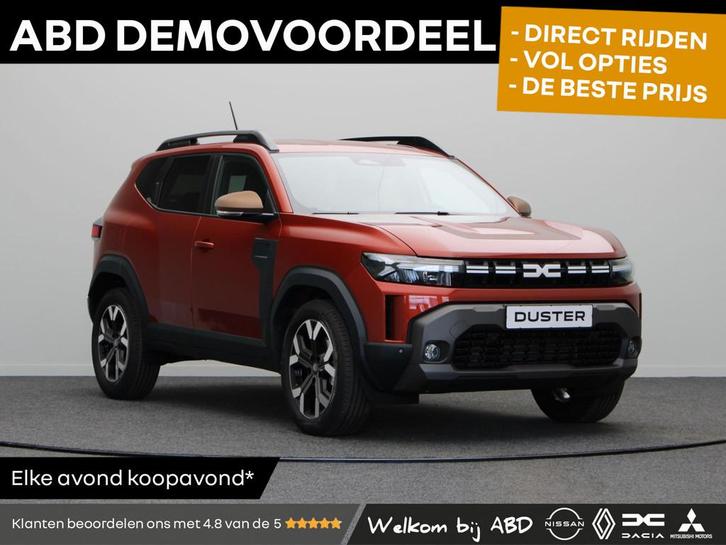 Dacia Duster Hybrid 140pk Extreme | Stoel en stuurwielverwar, Auto's, Dacia, Bedrijf, Te koop, Duster, ABS, Achteruitrijcamera