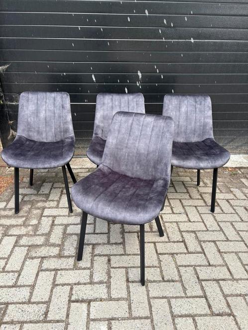 Eetkamerstoelen antraciet nieuw uit voorraad leverbaar, Huis en Inrichting, Stoelen, Nieuw, Vijf, Zes of meer stoelen, Grijs, Ophalen