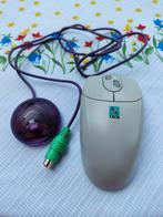 Vintage A4Tech IRW-35 Draadloze Bal Muis, Computers en Software, Muizen, Muis, Gebruikt, Ophalen of Verzenden, Draadloos