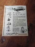 Advertentie prijsvraag prijs Ford Anglia 1957, Ophalen of Verzenden, Zo goed als nieuw, Auto's