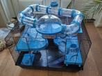 Hamsterkooi inclusief accessoires, Dieren en Toebehoren, Kooi, Gebruikt, Minder dan 75 cm, Hamster