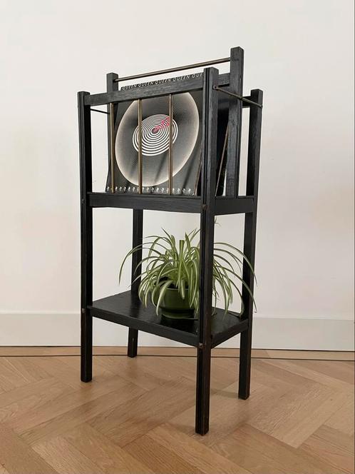 Superleuke vintage art deco Lectuur of LP standaard jaren 20, Huis en Inrichting, Woonaccessoires | Krantenbakken en Lectuurbakken