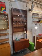 Vintage  modulair wandmeubel teak jaren 60, Huis en Inrichting, Ophalen, Z, ,, ,