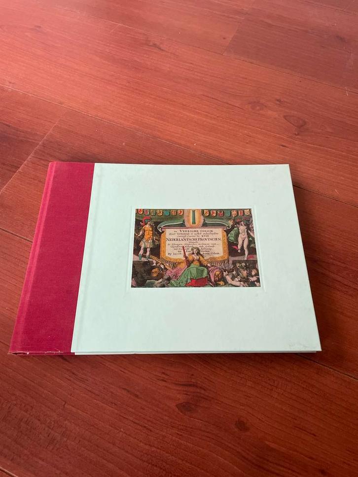 De Vyerighe Colom - oude kaarten atlas, Boeken, Atlassen en Landkaarten, Gelezen, Overige atlassen, Nederland, Voor 1800, Ophalen of Verzenden