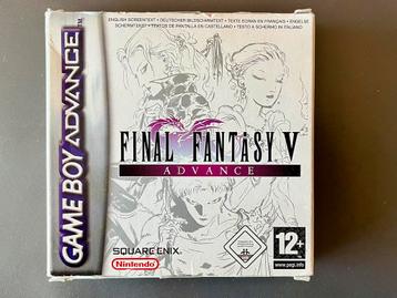 Final Fantasy V - Game Boy Advance beschikbaar voor biedingen