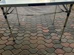 Campingtafel 100x60 inklapbaar met netje, Caravans en Kamperen, Kampeermeubelen, Ophalen of Verzenden, Zo goed als nieuw, Campingtafel