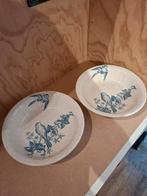 twee  vogel schalen van Boch, Antiek en Kunst, Ophalen of Verzenden