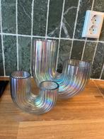 Ikea RÄFFELBJÖRK vaas, Huis en Inrichting, Ophalen, Zo goed als nieuw, Glas, Minder dan 50 cm