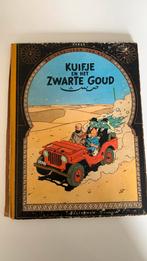 Kuifje en het zwarte goud (hardcover) uit 1957, Boeken, Stripboeken, Gelezen, Ophalen of Verzenden, Eén stripboek