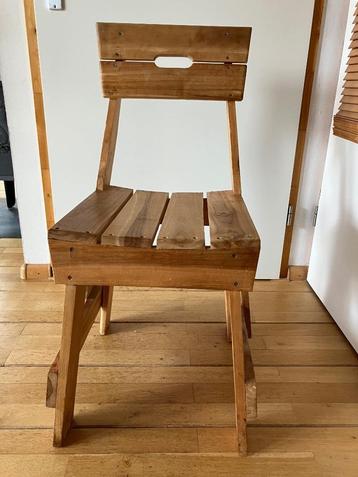 Design plankenstoel eiken Piet Hein Eek beschikbaar voor biedingen