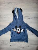 Mickey Mouse trui met muts en buidel maat 86, Ophalen of Verzenden, Jongetje, Zo goed als nieuw, Truitje of Vestje