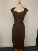 Stop Staring kokerjurk !!NIEUW!! maat 36/S, Ophalen, Bruin, Nieuw, Maat 36 (S)