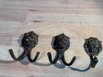 3x leeuwenkop kapstokhaak, Huis en Inrichting, Woonaccessoires | Kapstokken, Ophalen of Verzenden, Zo goed als nieuw, Minder dan 100 cm