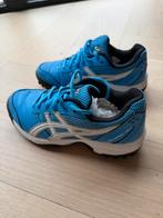 Asics hockeyschoen blauw maat 32,5 - hele goede staat, Ophalen of Verzenden, Zo goed als nieuw, Schoenen