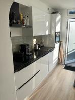 Moderne keuken 3 jaar oud, Ophalen, Wit, Enkelwandige keuken, Composiet