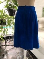 Lederen rok mast 38, Kleding | Dames, Ophalen of Verzenden, Zo goed als nieuw, Blauw