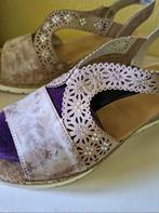 NIEUW- Sandalen van Rieker, maat 42, kleur beige, Sleehak, Kleding | Dames, Schoenen, Beige, Nieuw, Rieker, Sandalen of Muiltjes
