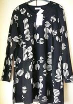 zwart / ecru patroon TUNIEK A lijn  maat 44/46  Mona Lisa, Verzenden, Zwart, Maat 42/44 (L), Mona Lisa