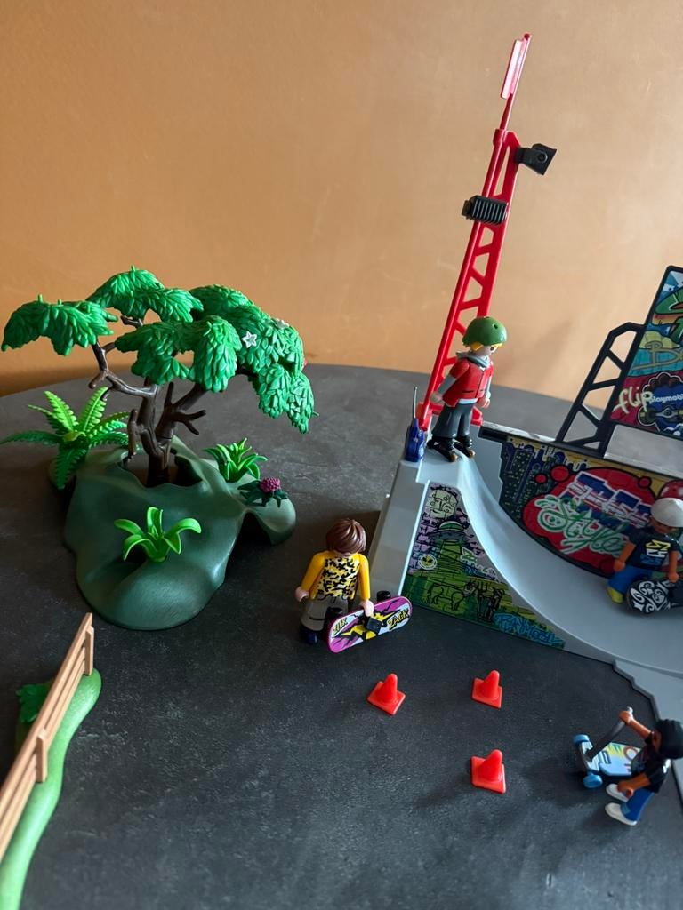 Playmobil skatebaan, Ophalen of Verzenden, Zo goed als nieuw