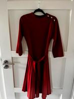 Chique jurk rood maat S, Ophalen of Verzenden, Maat 36 (S), Gedragen, Boven de knie
