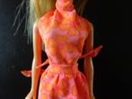 Barbie vintage Modisch chic halter jurk, Ophalen of Verzenden, Gebruikt, Kleertjes