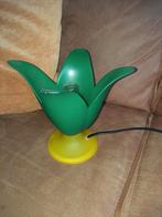 Vintage tafellamp Van de Heg tulp/bloem,lees beschrijving, Huis en Inrichting, Lampen | Tafellampen, Ophalen of Verzenden, Zo goed als nieuw