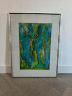 Aquarel abstract, Antiek en Kunst, Kunst | Schilderijen | Abstract, Ophalen